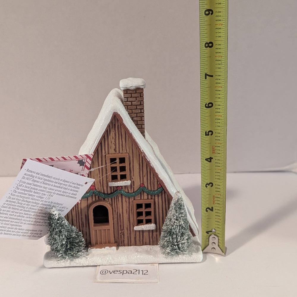 Target Bullseye Playground Christmas Village 4pc Set Gingerbread House Cocoa - Picture 14 of 15